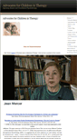 Mobile Screenshot of childrenintherapy.org